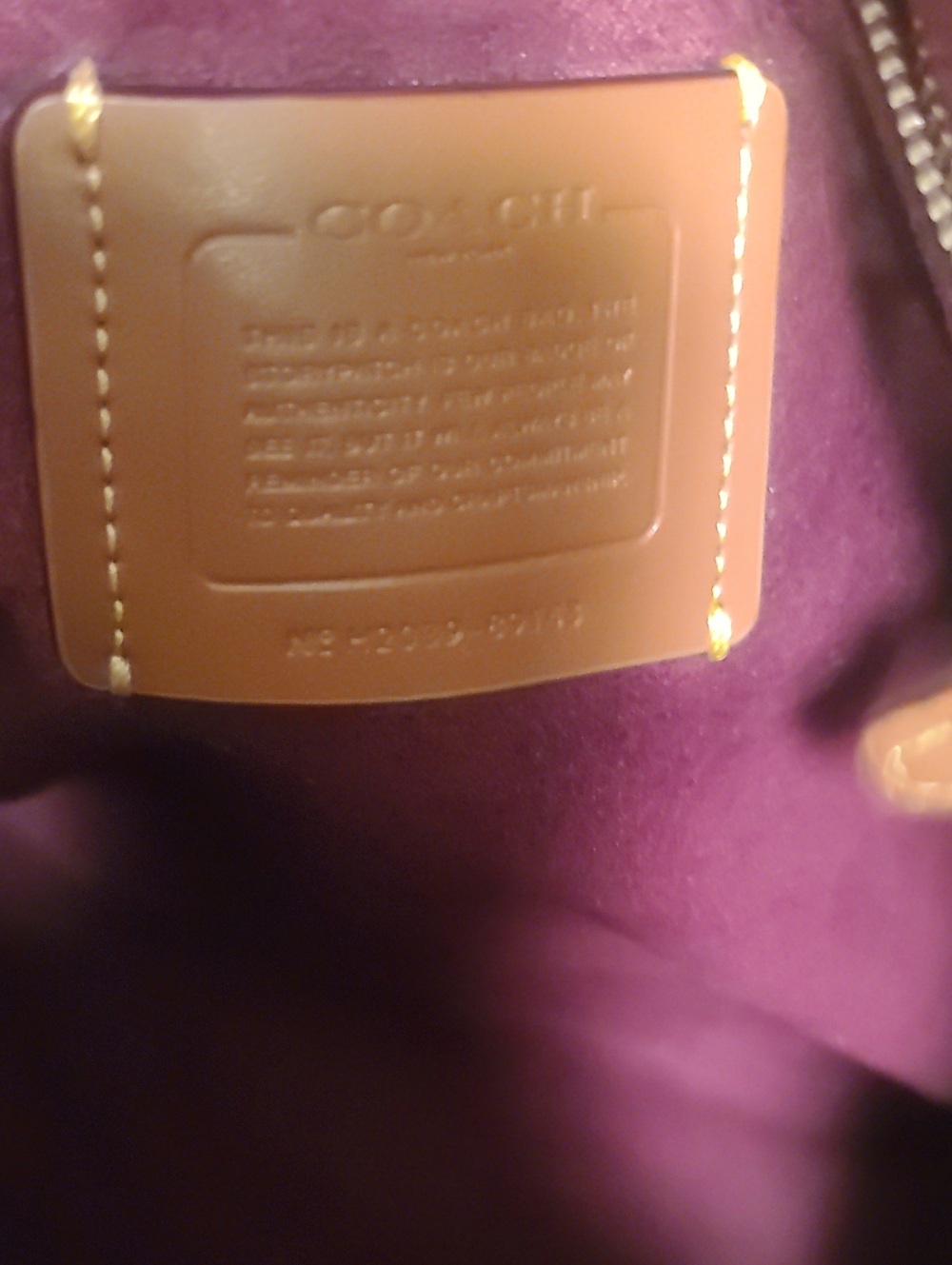 Coach Field Tote - Picture 2 of 5